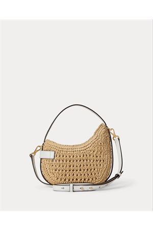 Tasha Sm Crs-Crossbody-Small-Crcht Wvn Strw/Nt S LAUREN RALPH LAUREN | Tracolla | 431982191002